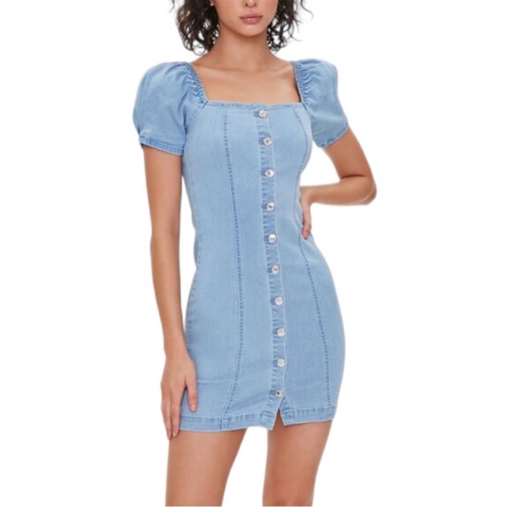Denim dress